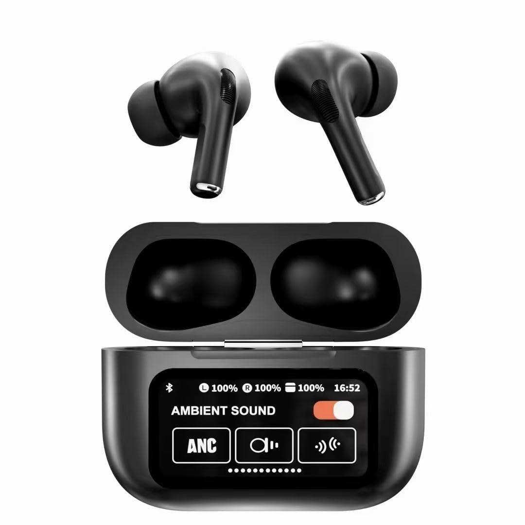 A9 Pro Black Earbuds